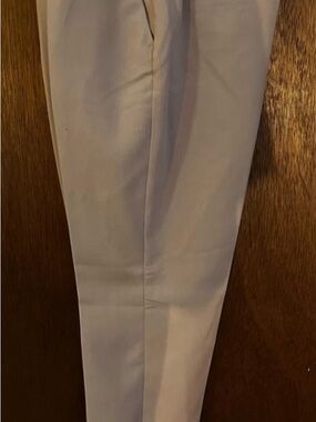 H&M Slim Fit Dress Pants in Light Beige